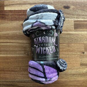 Kingdom Of The Wicked Kerri Maniscalco Blanket Owlcrate New 50”x 40”